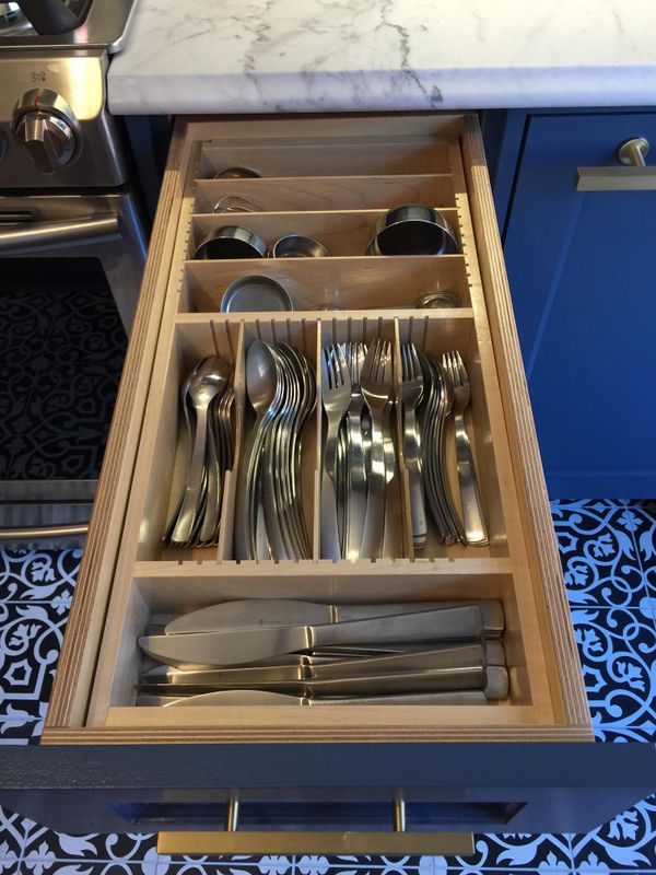 narrow kitchen drawer Millie template