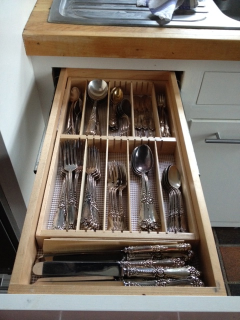 storage for great-grandmother's silverware