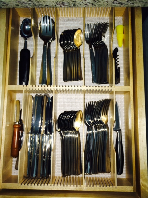 flatware drawer insert organizer