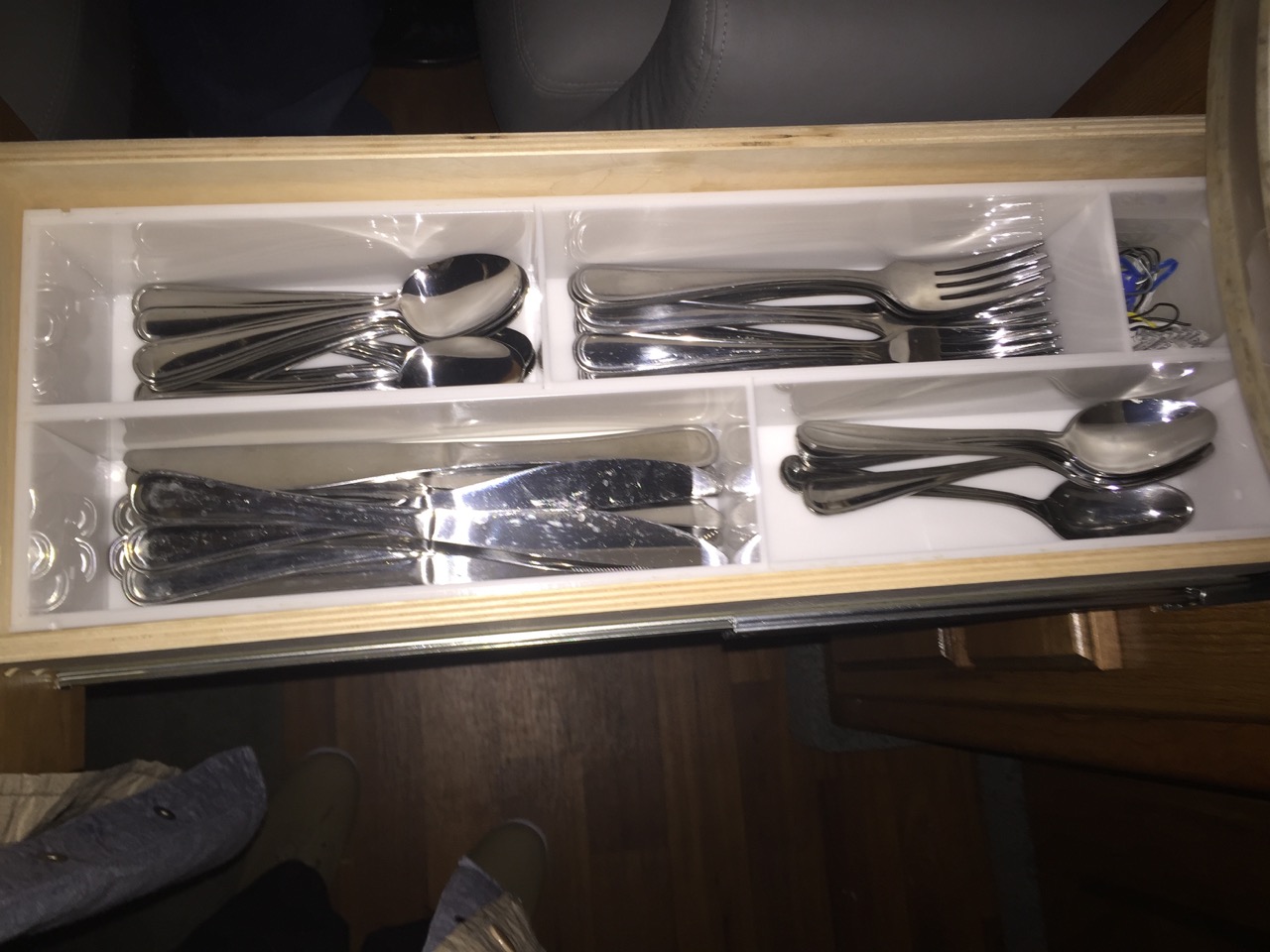 RV kitchen drawer