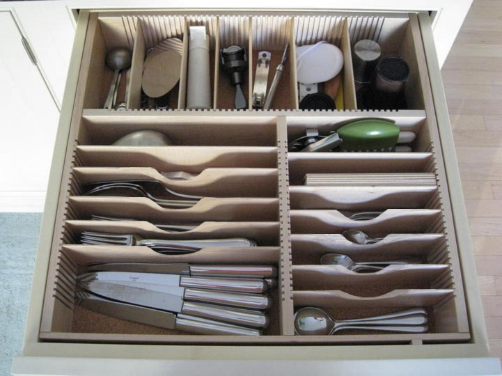 Custom Kitchen Drawer Organizer 